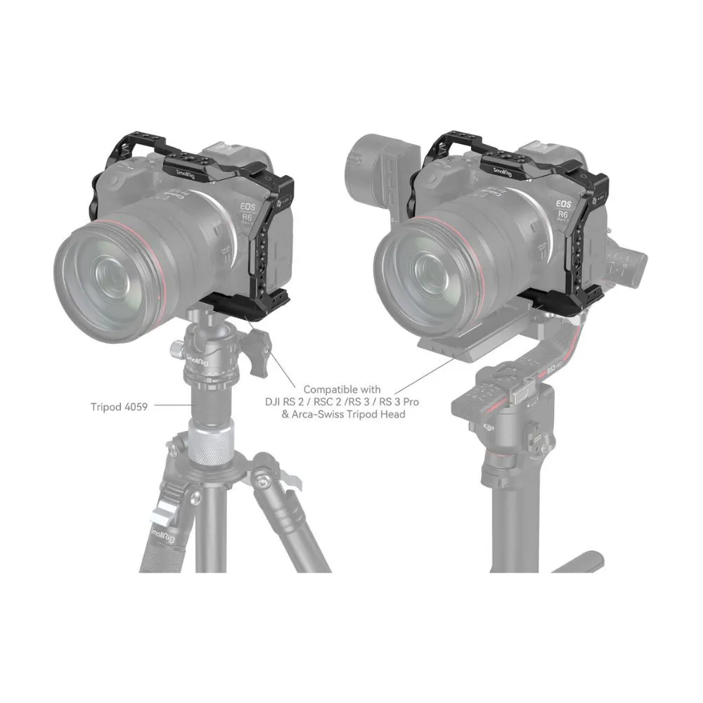 SmallRig Camera Cage for Canon EOS R6 Mark II