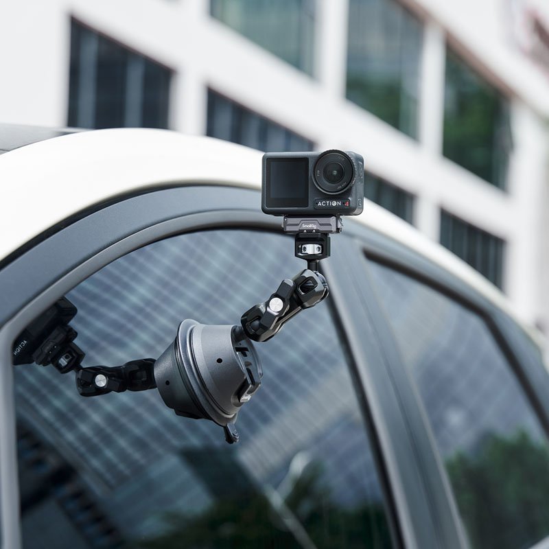 SmallRig SC-1K Portable Suction Cup Mount Kit for Action Cameras and Smartphones