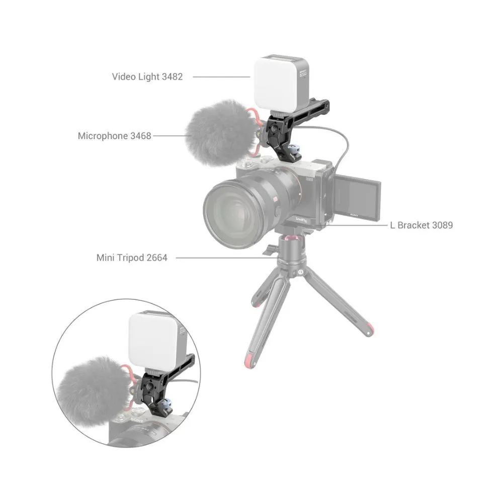SmallRig Top Handle with Shoe Mount Lite