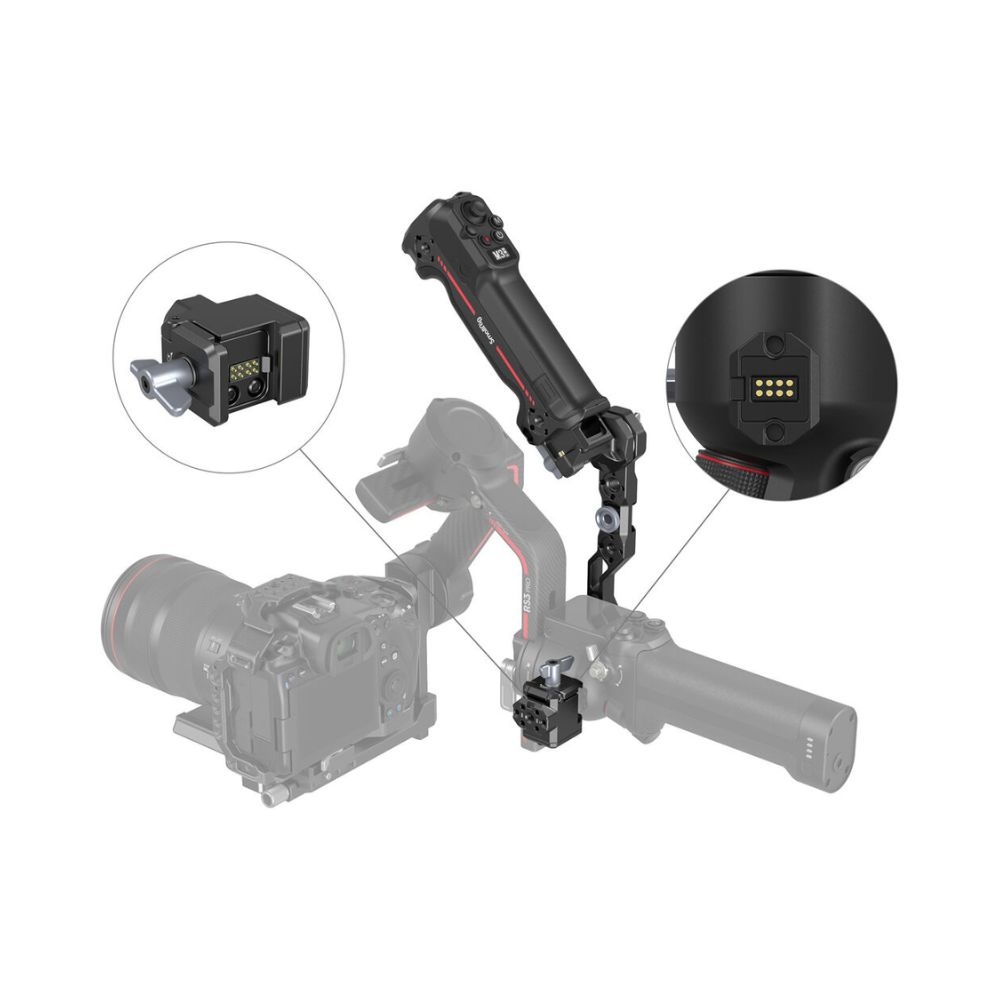 SmallRig Wireless Control Sling Handgrip for DJI RS 2/RS 3 Pro/RS 4/RS 4 Pro