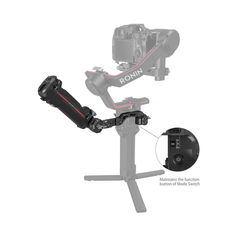 SmallRig Wireless Control Sling Handgrip for DJI RS 2/RS 3 Pro/RS 4/RS 4 Pro