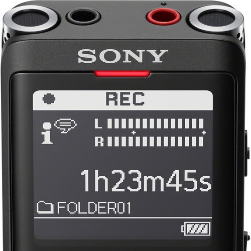 Sony ICD-UX570F Digital Voice Recorder (Black)