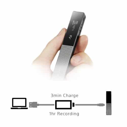 Sony recorder ICD-TX650 IC Recorder (16GB) – Black