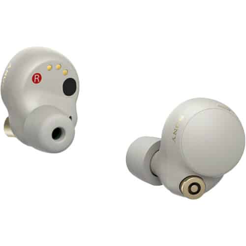 Sony WF-1000XM4 Noise-Canceling True Wireless In-Ear Headphones (Silver)