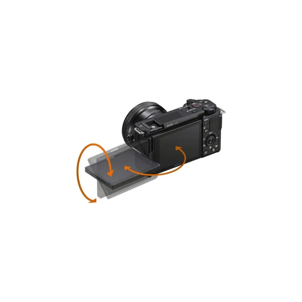 Sony ZV-E10 Mirrorless Camera with 16-50mm Lens