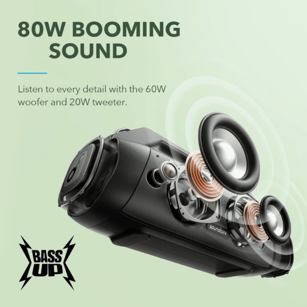 Soundcore by Anker Motion Boom Plus IP67 Outdoor Speaker