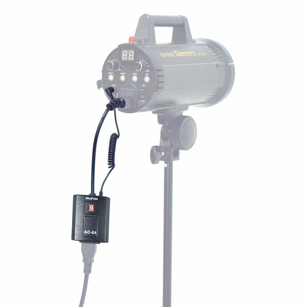 Studio 4 Channel Wireless FM Flash Strobe Trigger Single Receiver, AC-04B