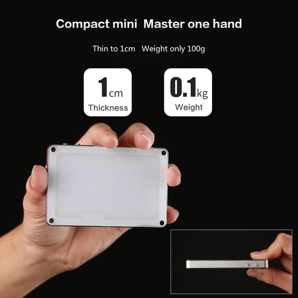 Sutefoto Portable Camera Photo Led Light With LCD LED Video Light S21