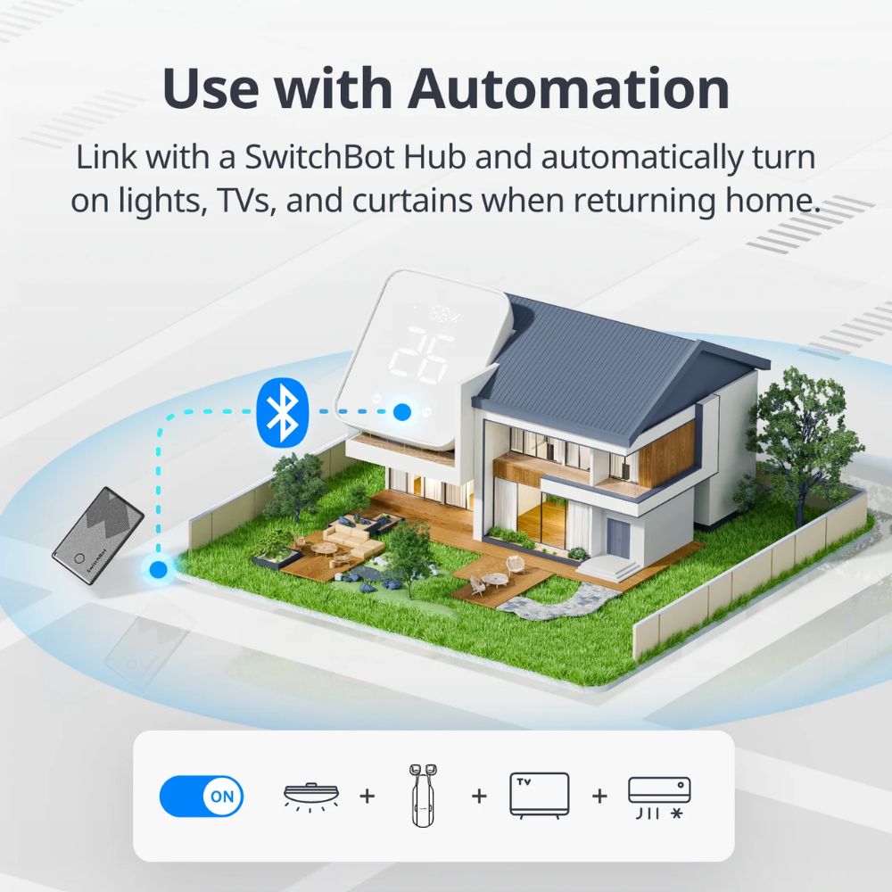 SwitchBot Wallet Finder Card | Apple Find My Compatible Bluetooth Tracker