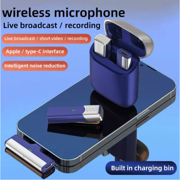 SX960 Wireless Lavalier Microphone Portable