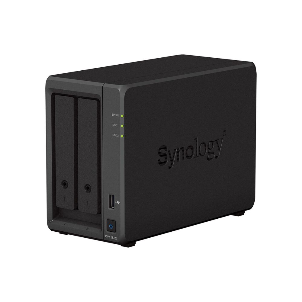 Synology DVA1622 16-Channel 2-Bay Deep Learning NVR (No HDD)