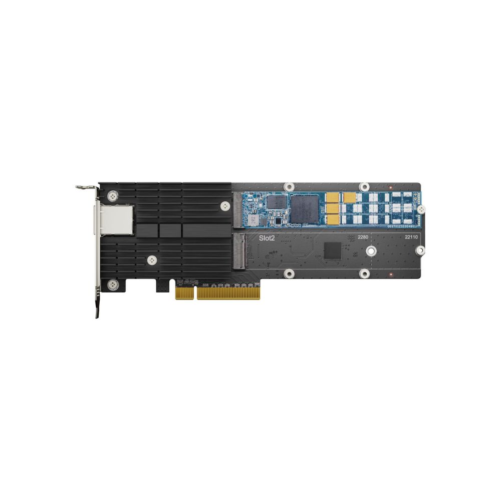 Synology E10M20-T1 M.2 SSD &amp; 10GbE Combo Adapter Card