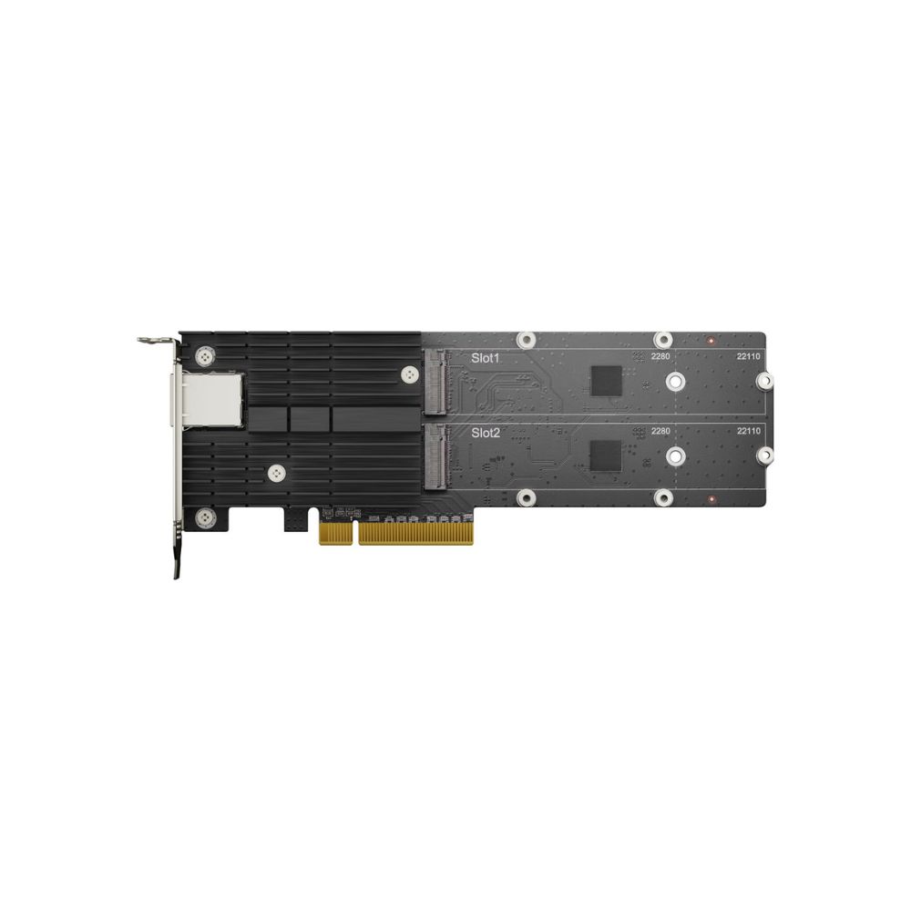 Synology E10M20-T1 M.2 SSD &amp; 10GbE Combo Adapter Card