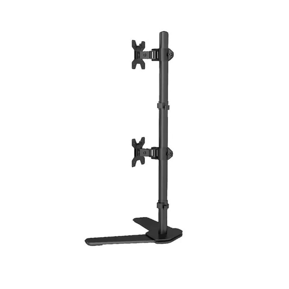 T002 Adjustable Vertical Dual Monitor Arm