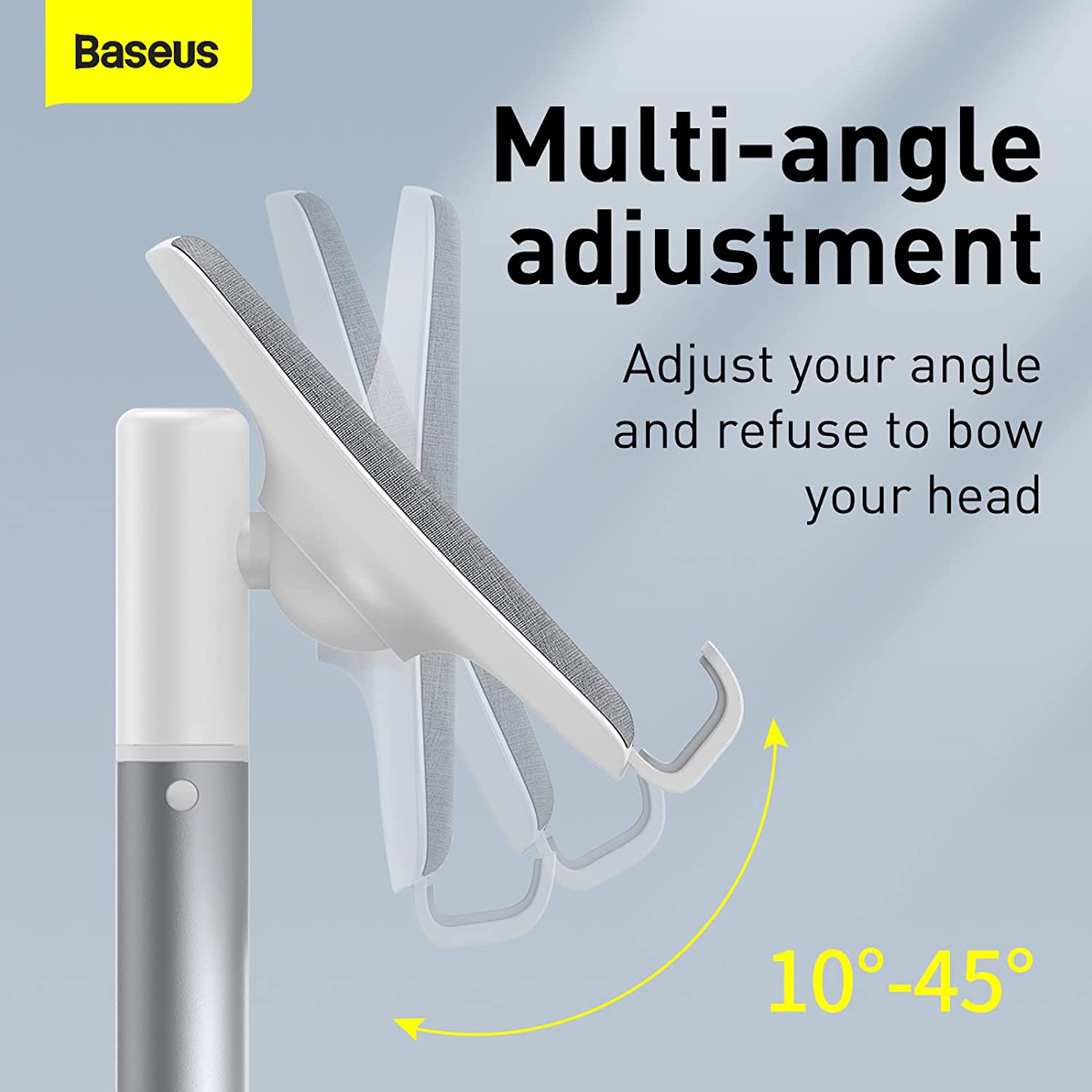Tablet Stand Holder,Baseus Angle Height Adjustable Tablet & Phone Stand