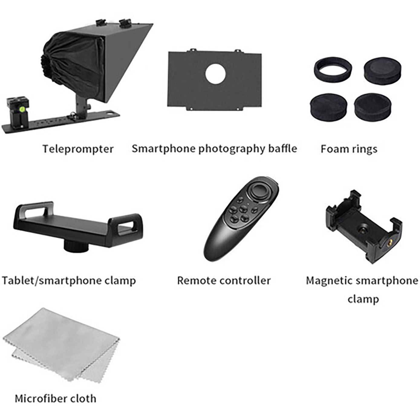 FeelWorld TP13A Teleprompter for Smartphones and Tablets