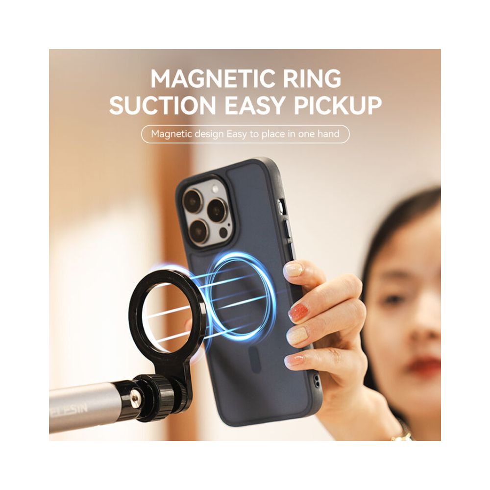 TELESIN Desktop Phone Stand Articulating Arm with MagSafe