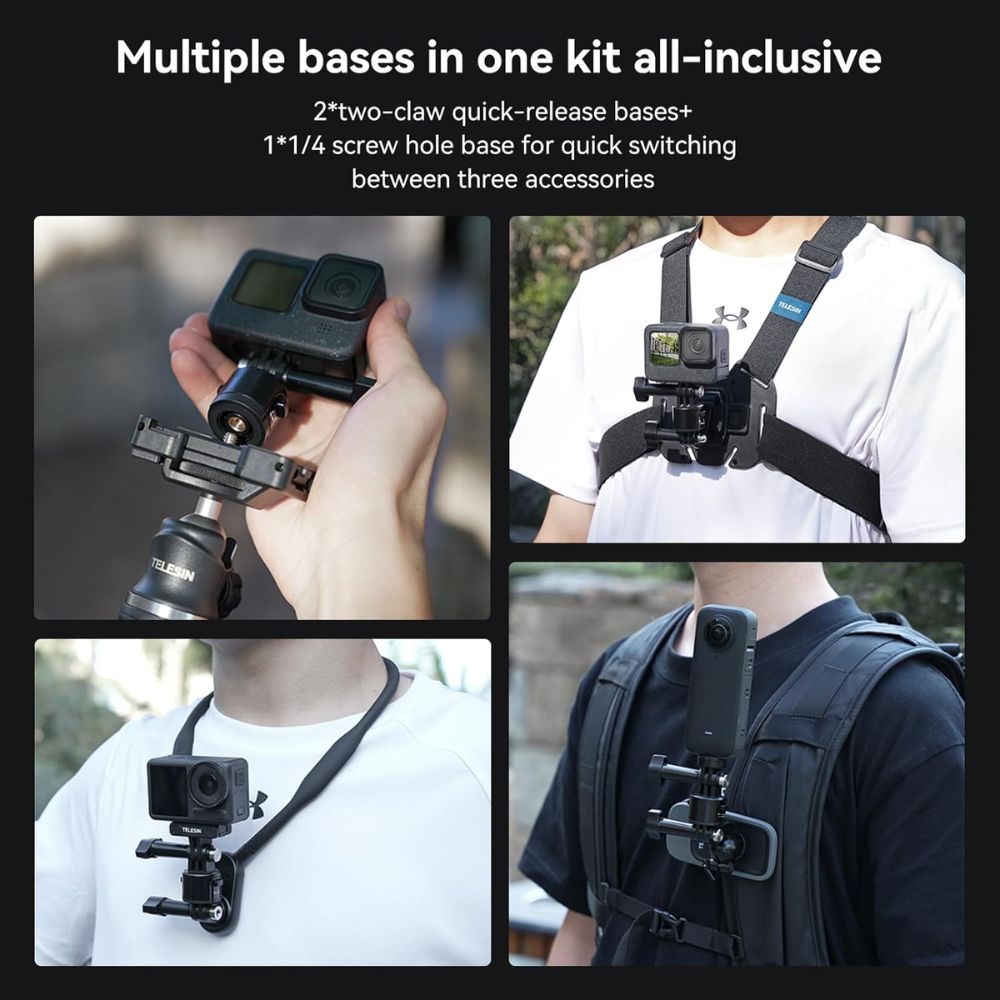 TELESIN ElectronGeek Mount Adapter Base for GoPro Accessories