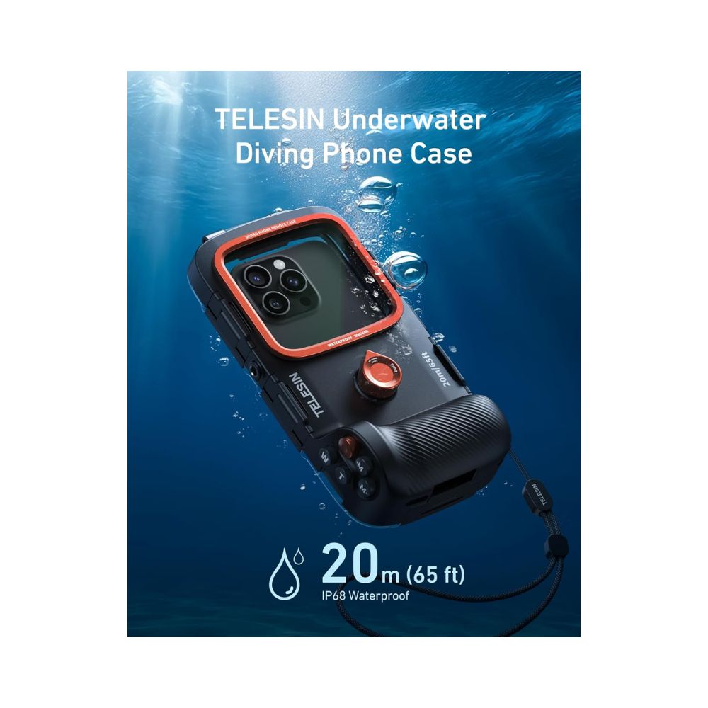 TELESIN Underwater Diving Phone Case