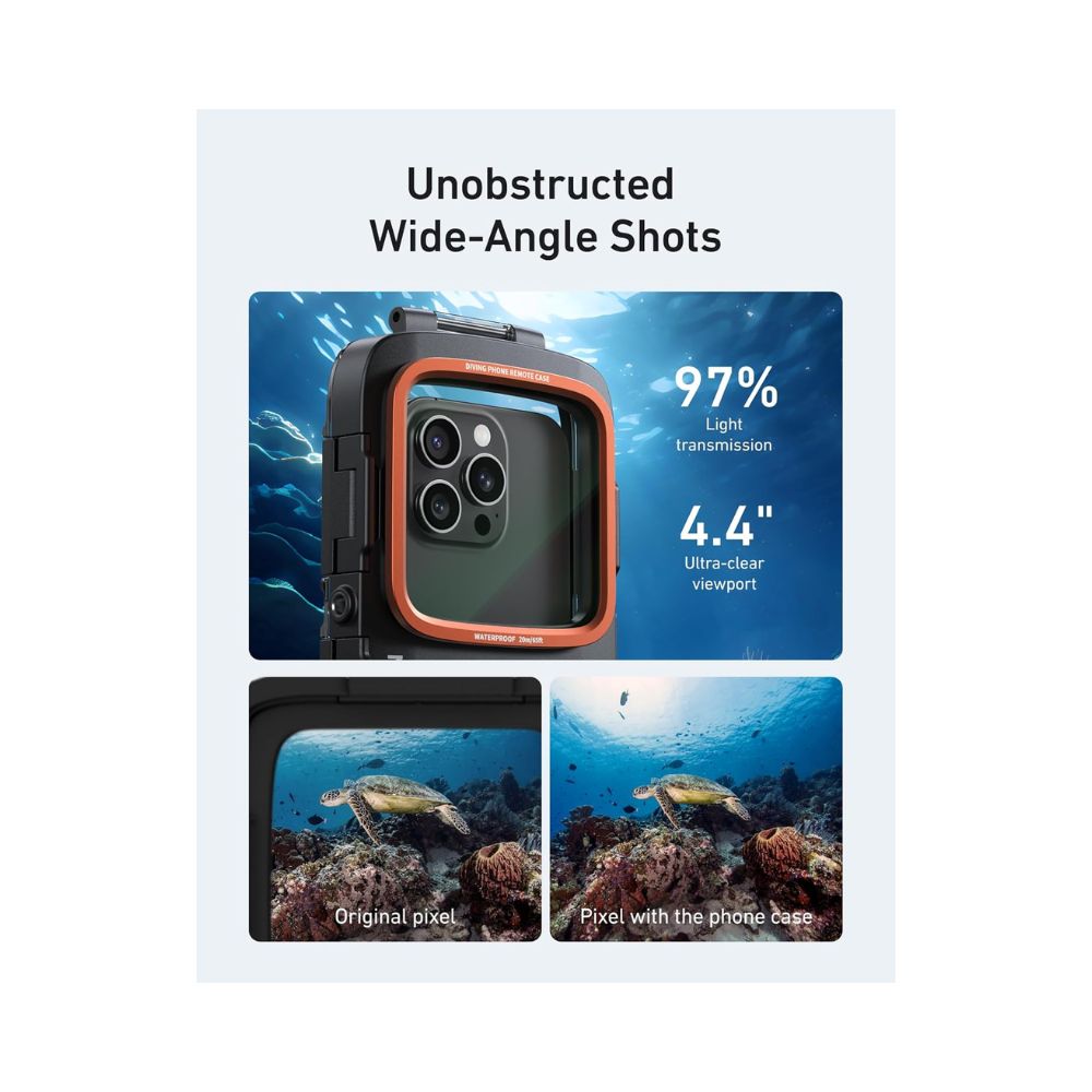 TELESIN Underwater Diving Phone Case