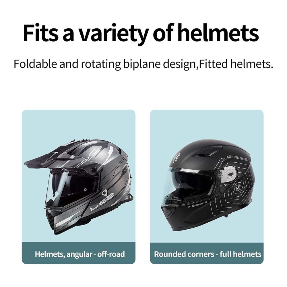 TELESIN Upgraded Motorcycle Helmet Chin Mount