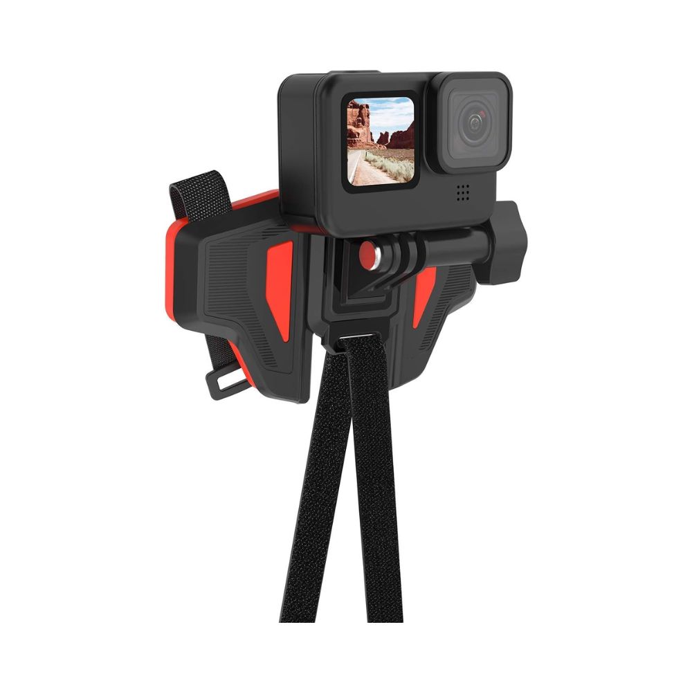 TELESIN Upgraded Motorcycle Helmet Chin Mount