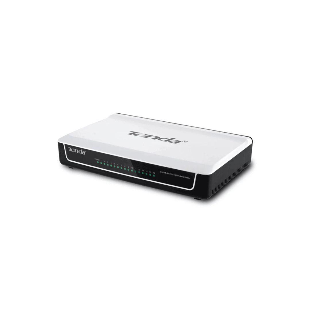 Tenda S16 16-Port 10/100 Mbps Ethernet Switch