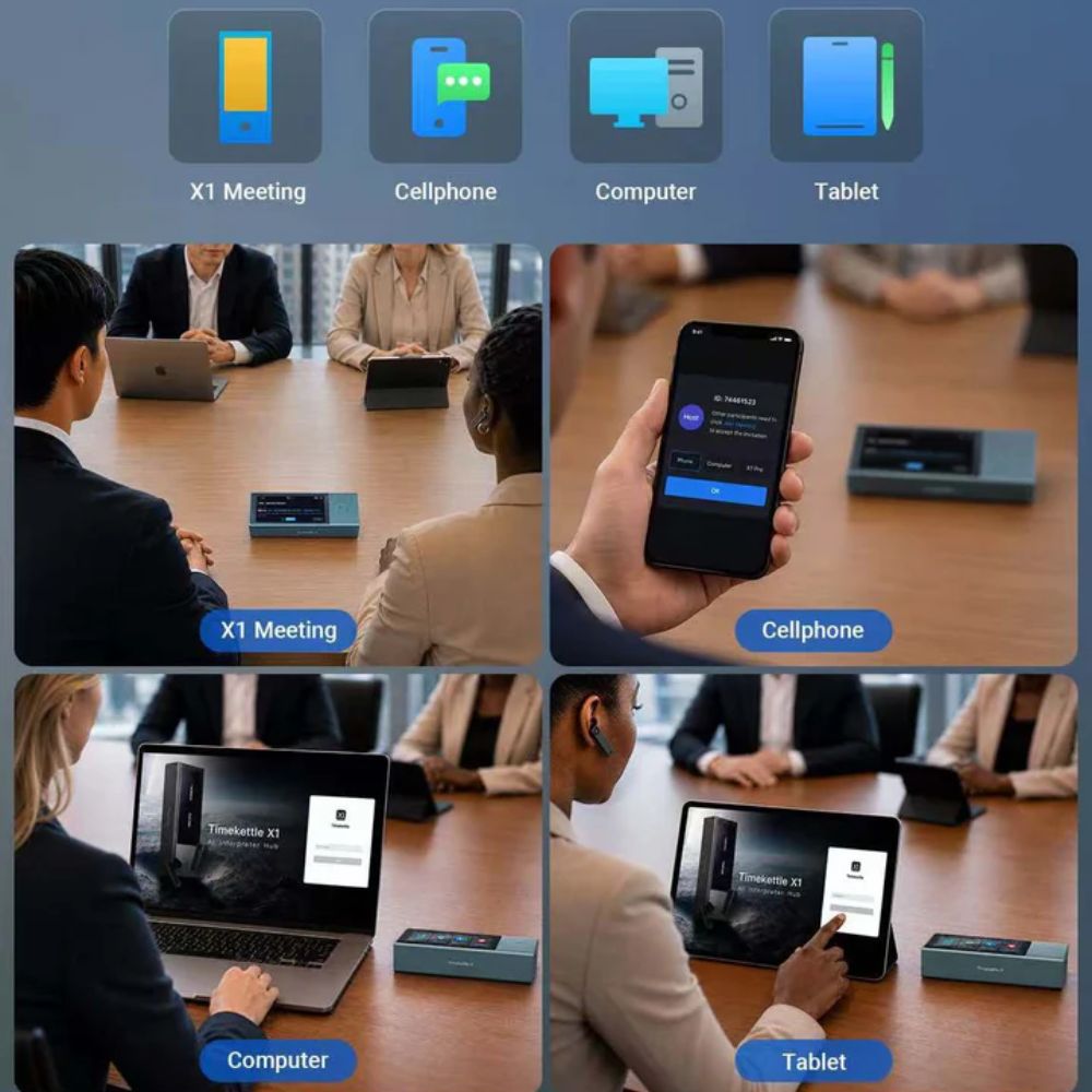 Timekettle X1 Meeting Interpreter Hub