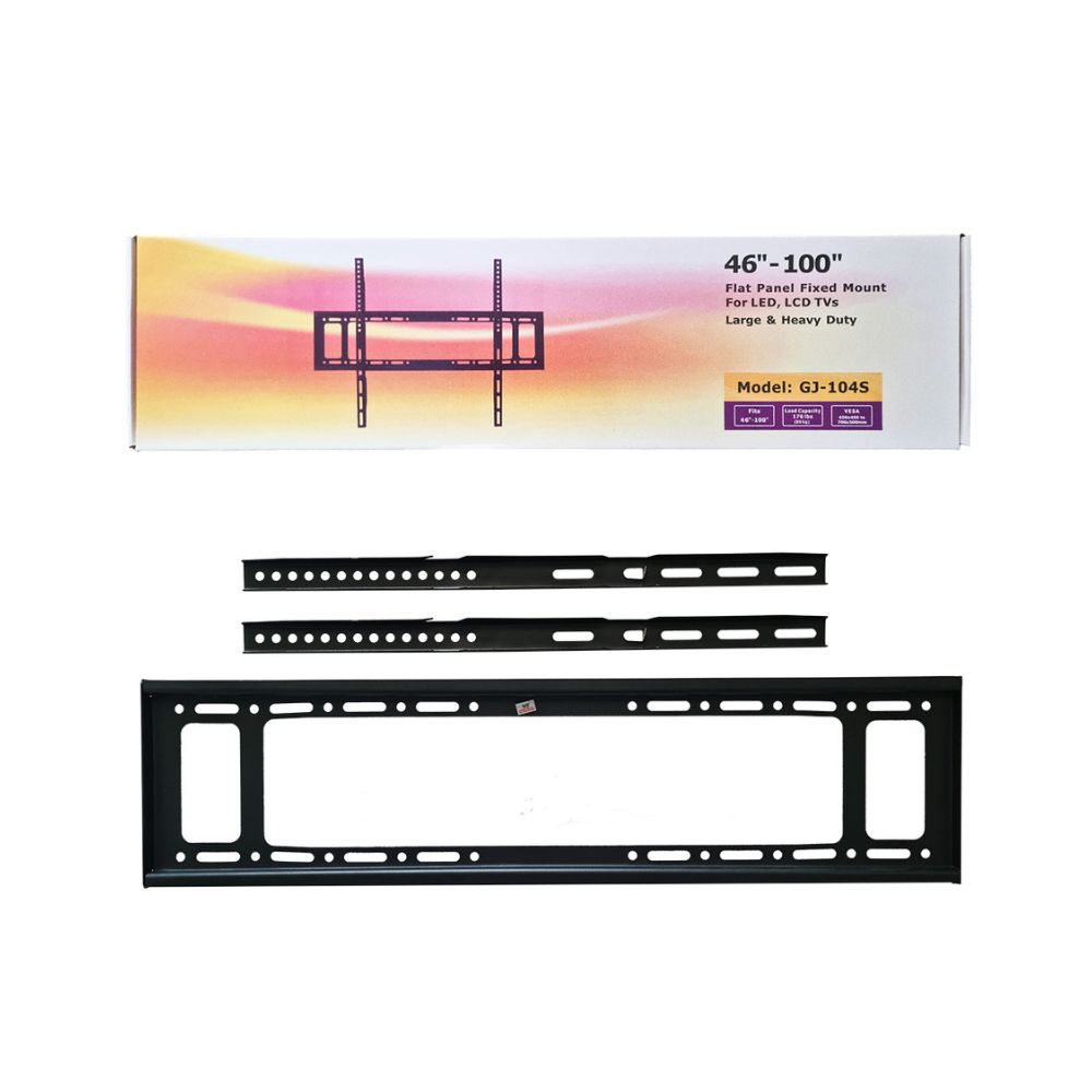 TV Wall Mount Bracket GJ-104S 40″-100″ Fixed