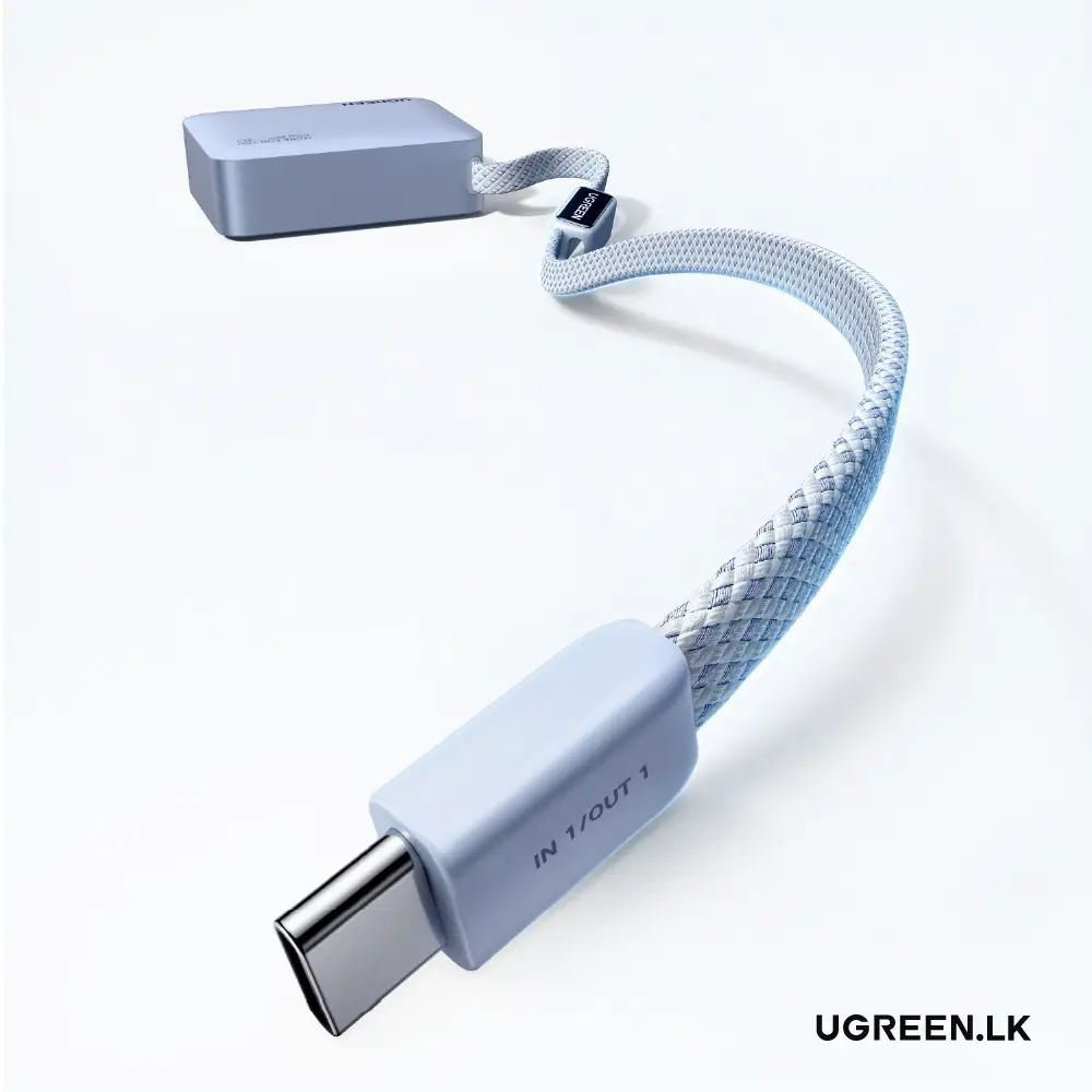 UGREEN 10000mAh 33W Power Bank Integrated Cable