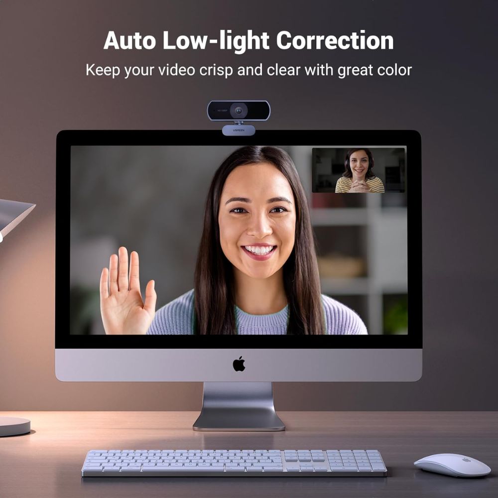 UGREEN 1080P Webcam with Microphone