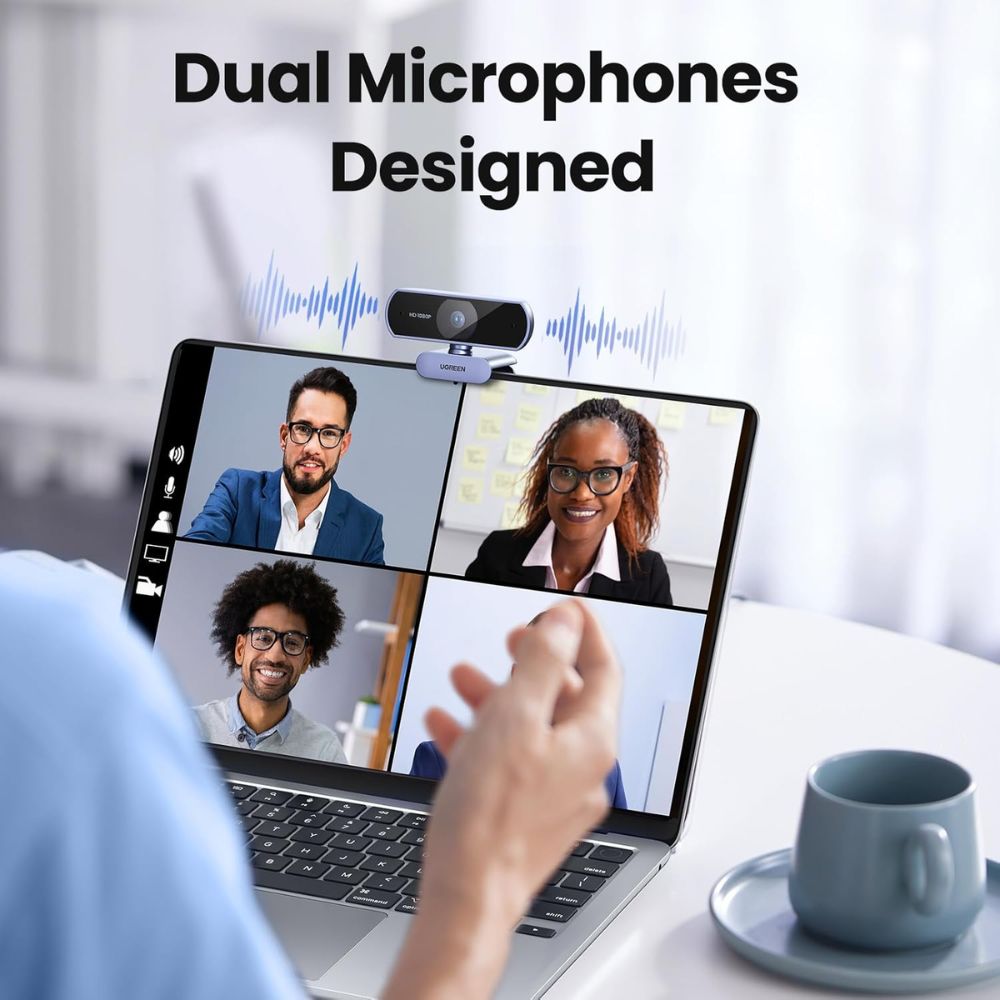 UGREEN 1080P Webcam with Microphone