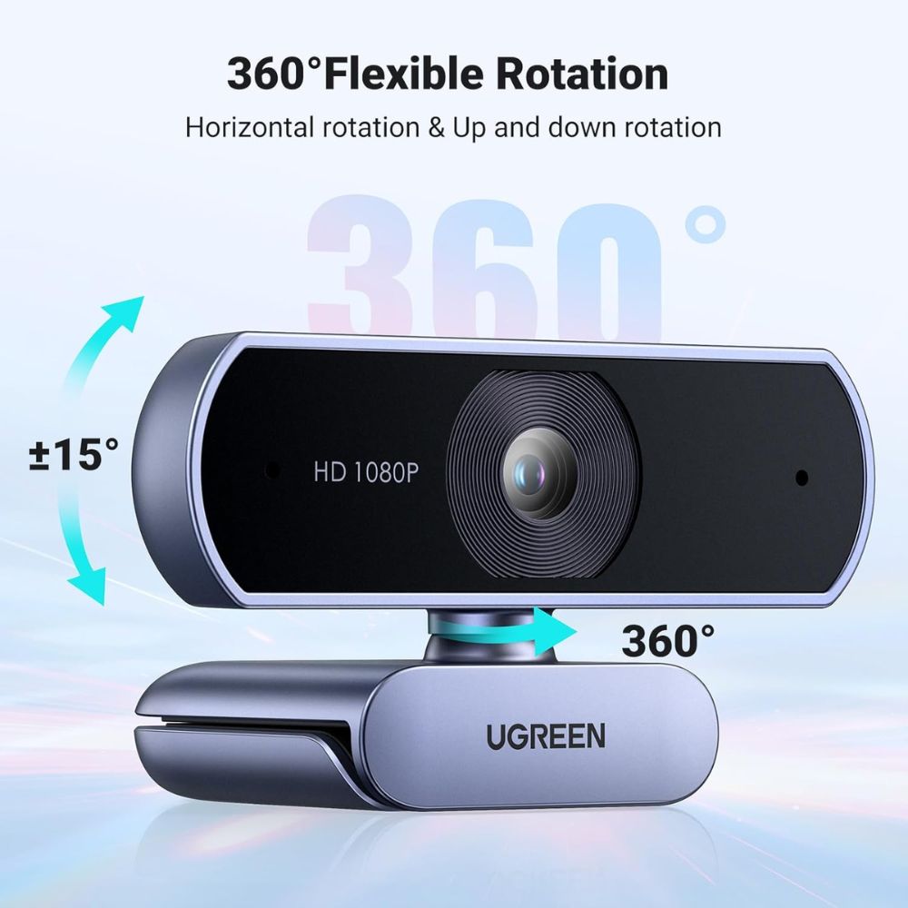 UGREEN 1080P Webcam with Microphone
