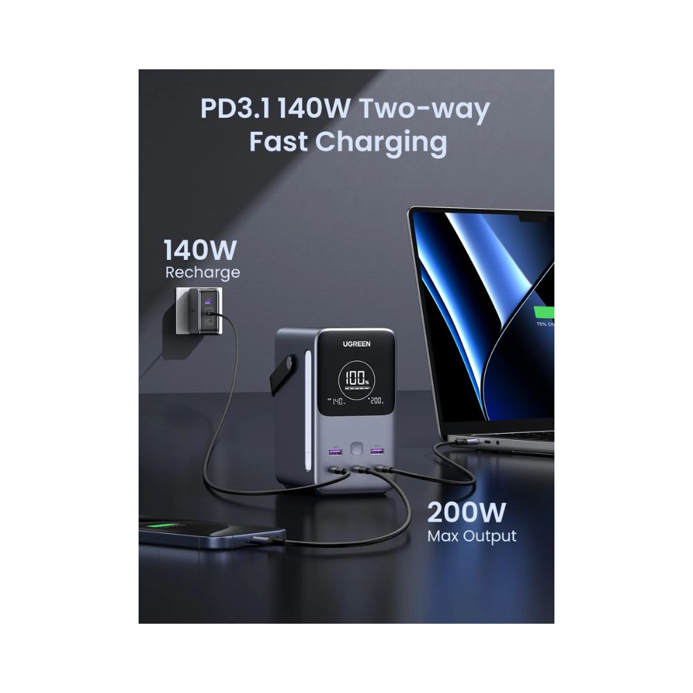 UGREEN 300W 48000mAh Portable Charger Power Bank