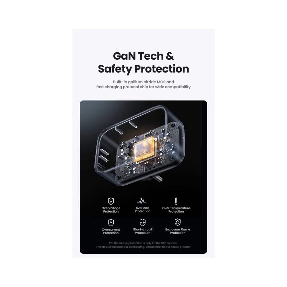 UGREEN 30W OUTLET EXTENDER CHARGER 1XAC (2A1C)