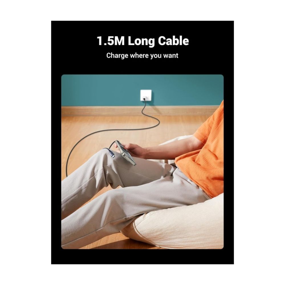 UGREEN 35087 2-in-1 100W PD Fast Charging Cable (1.5 Meter)