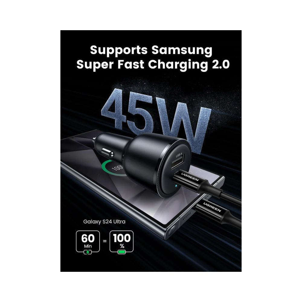 UGREEN 63W USB C Car Charger Adapter