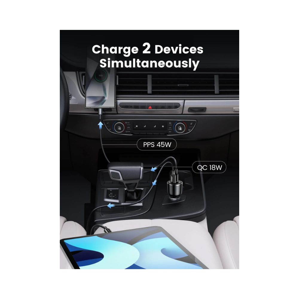 UGREEN 63W USB C Car Charger Adapter
