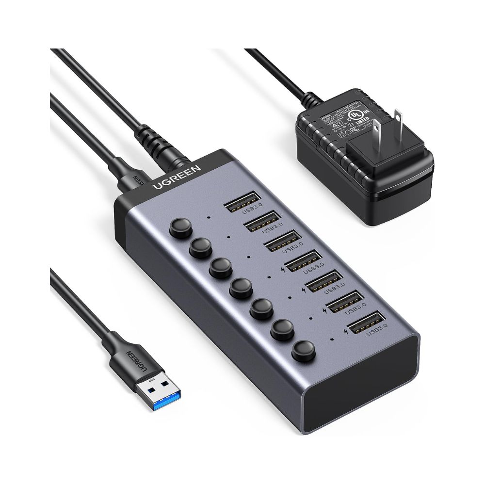UGREEN 7-in-1 USB-A Data Transfer &amp; Charging HUB (7x USB-A)