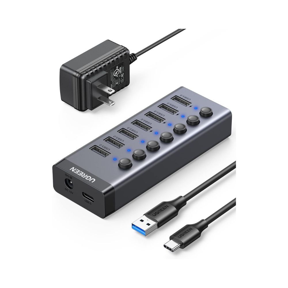 UGREEN 7-in-1 USB-A Data Transfer &amp; Charging HUB (7x USB-A)