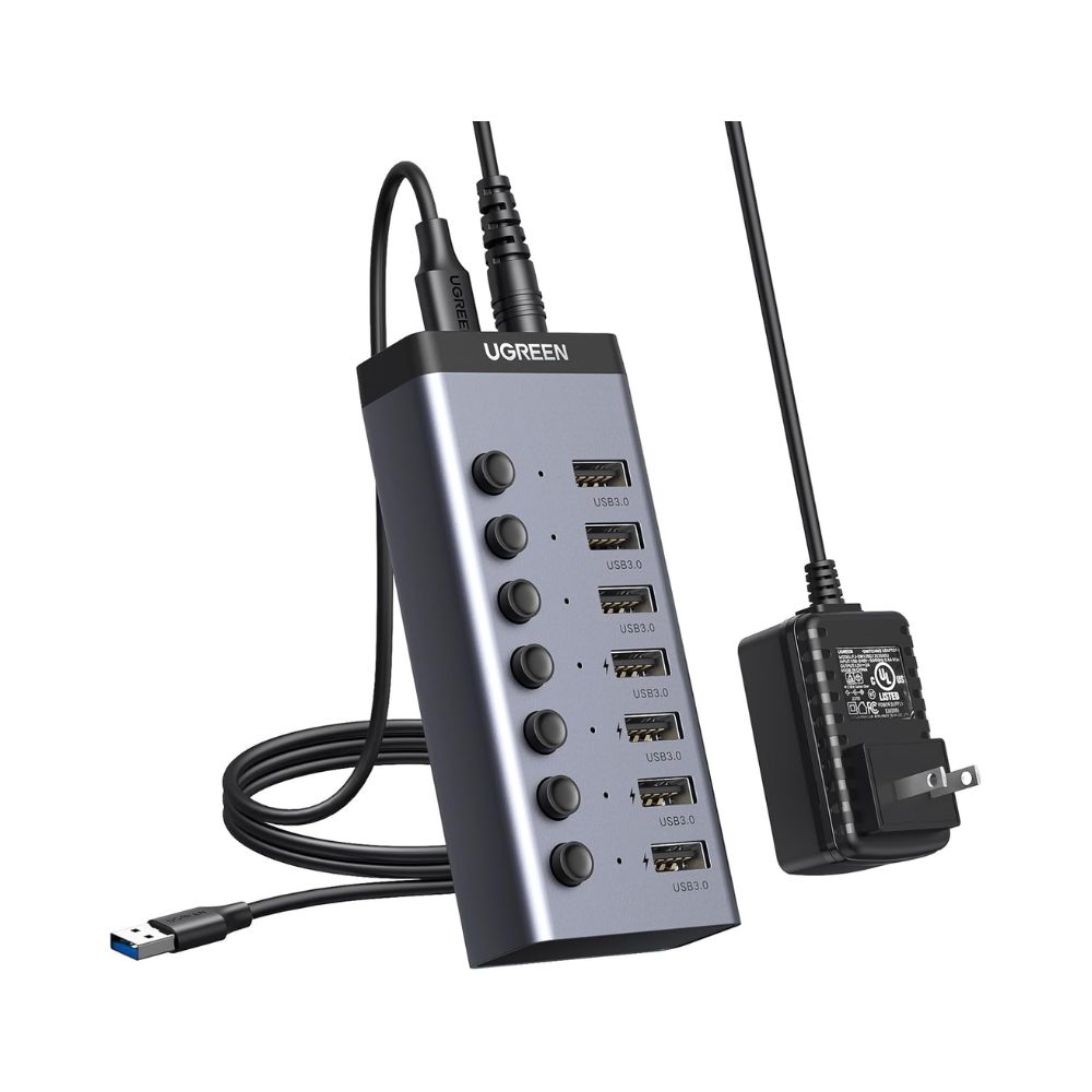 UGREEN 7-in-1 USB-A Data Transfer &amp; Charging HUB (7x USB-A)