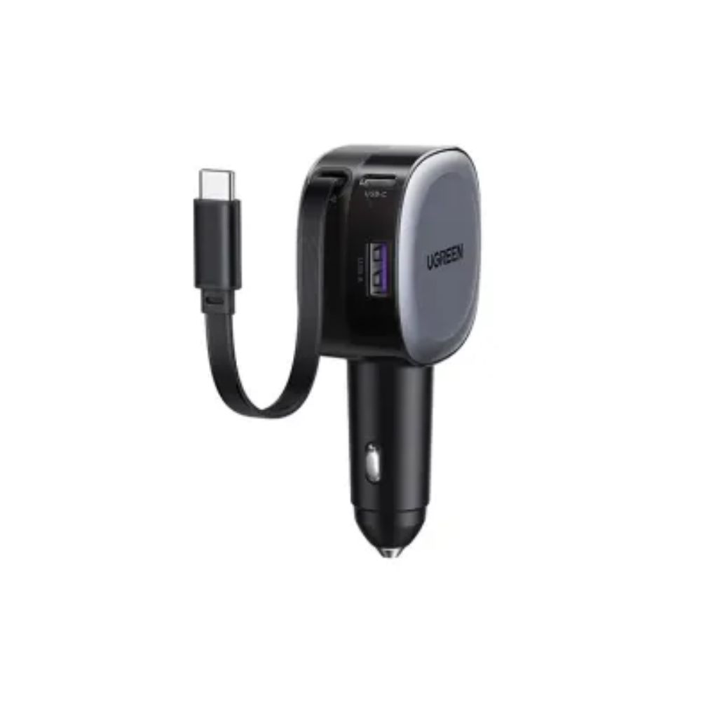 UGREEN 75W 3-Port Fast Car Charger