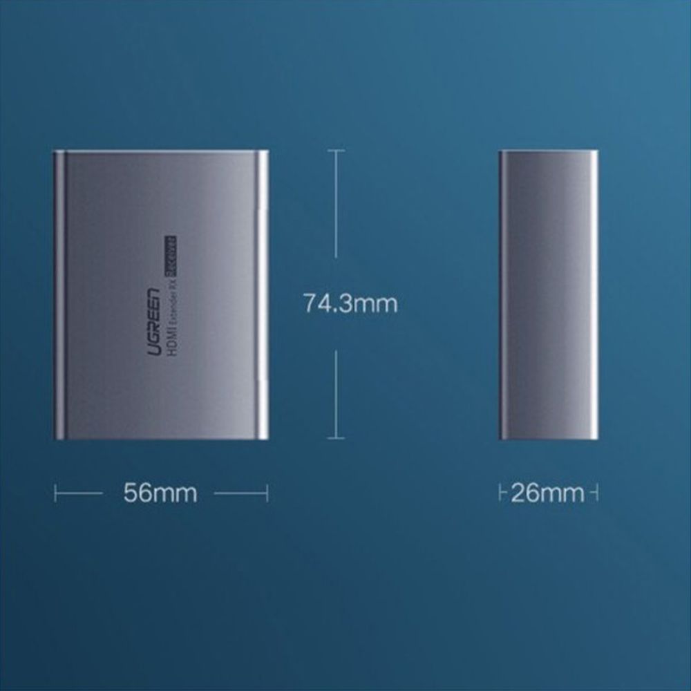 Ugreen Active Signal Extender Hdmi Full Hd, 70M Via Rj45 20519