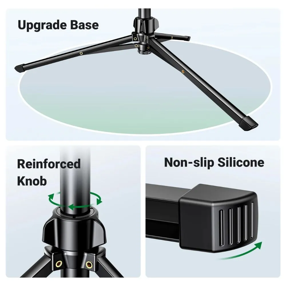 UGREEN Aluminum Phone Tripod with Bluetooth Remote
