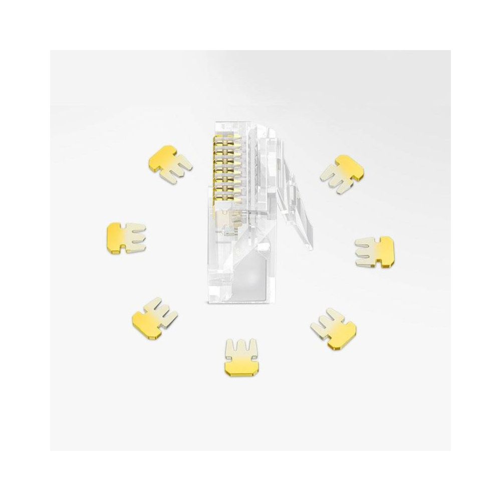 UGREEN Cat6 RJ45 Unshielded Ethernet Connector – 100pcs
