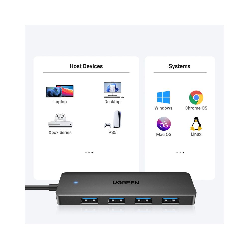 UGREEN CM219 USB 3.0 to 4-Port USB Hub