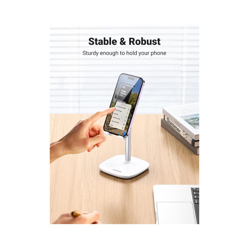 UGREEN Desktop Stand Support Phone and Tablet Up to 7.9 Inch, Adjustable Angle &amp; Stable Base