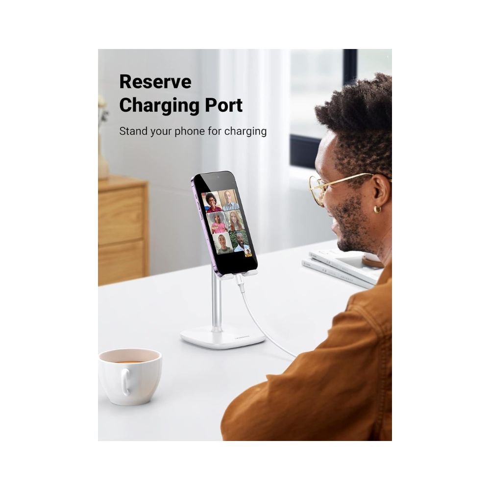 UGREEN Desktop Stand Support Phone and Tablet Up to 7.9 Inch, Adjustable Angle &amp; Stable Base