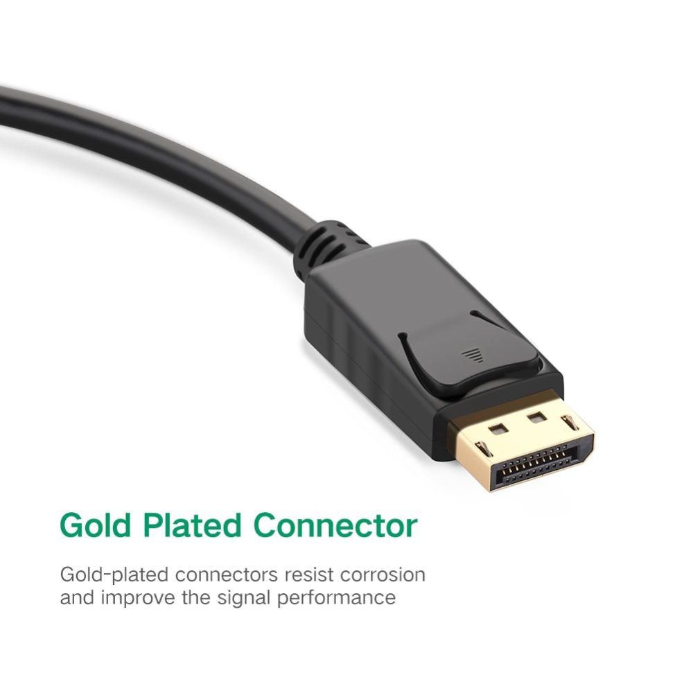 UGREEN Displayport Male to VGA Female Converter, Full HD Resolution