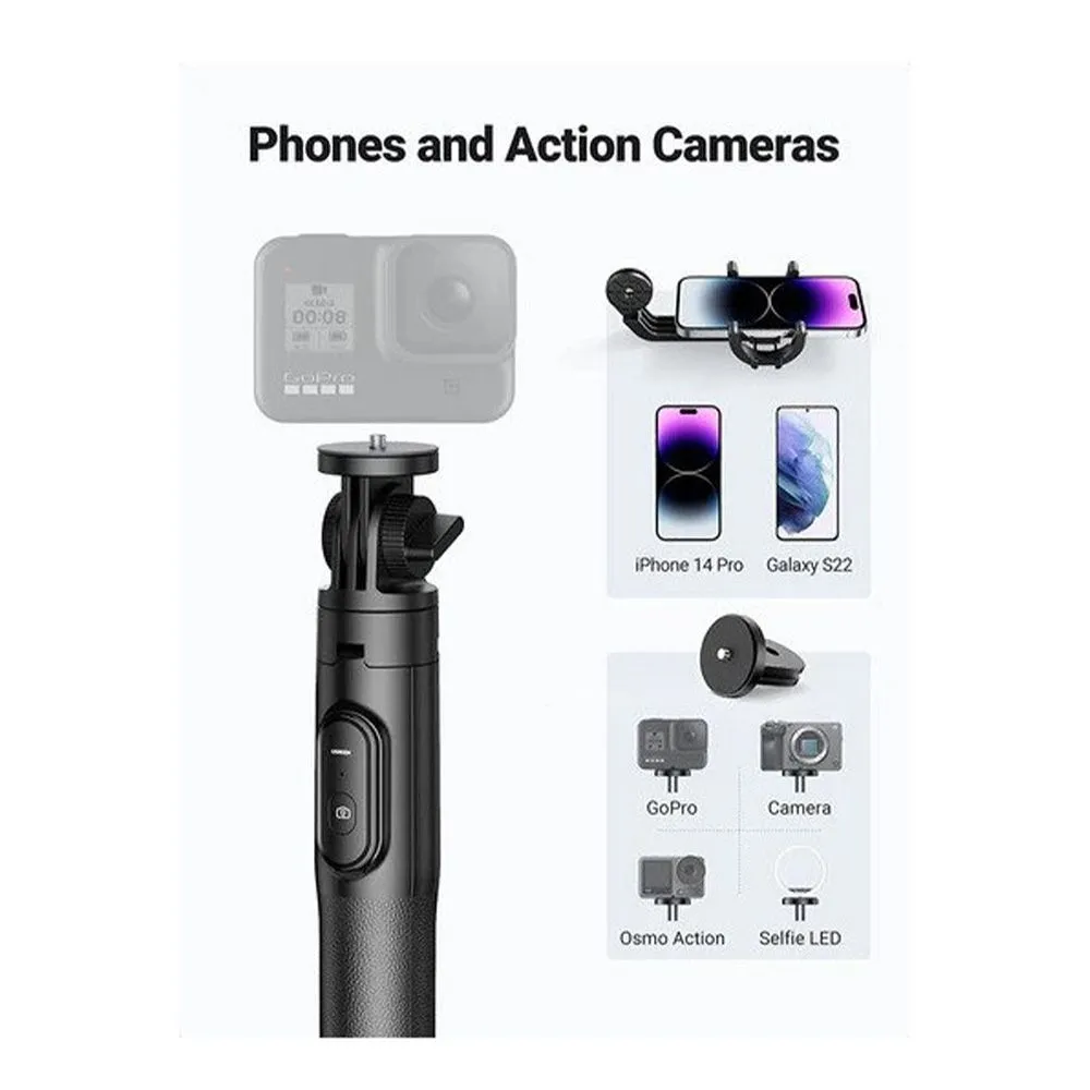 UGREEN Dual Function Selfie Stick &amp; Tripod